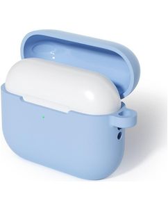Mobigear Colors Apple AirPods Pro 3 Hoesje Flexibel Siliconen - Sky Blue