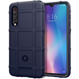 Mobigear Rugged Shield Xiaomi Mi 9 Hoesje Flexibel TPU Backcover Shockproof - Blauw Mobigear Rugged Shield Xiaomi Mi 9 Hoesje Flexibel TPU Backcover Shockproof - Blauw