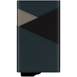 Valenta Snap Leren Pasjeshouder - 9 Pasjes - Blauw