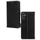 Mobilize Wallet Samsung Galaxy A34 Hoesje Echt Leer Bookcase Portemonnee - Zwart