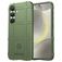 Mobigear Rugged Shield Samsung Galaxy S25 Plus Hoesje Flexibel TPU Backcover Shockproof - Groen