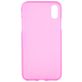 Mobigear Colors iPhone XS Max Hoesje Flexibel TPU Backcover - Roze