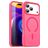Mobigear Shockproof iPhone 17 Pro Max MagSafe Hoesje Hardcase Backcover - Rose Red