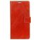 Mobigear Basic Motorola One Power Hoesje Bookcase Portemonnee - Rood