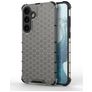 Mobigear Honeycomb Samsung Galaxy S24 Plus Hoesje Hardcase Backcover Shockproof - Zwart