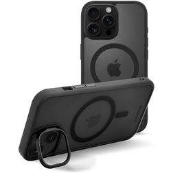 Mobilize Hybrid Pro iPhone 16 Pro Max MagSafe Hoesje Hardcase Backcover Shockproof - Zwart