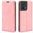 Mobigear Retro Slim OPPO Reno 8 5G Hoesje Bookcase Portemonnee - Roze