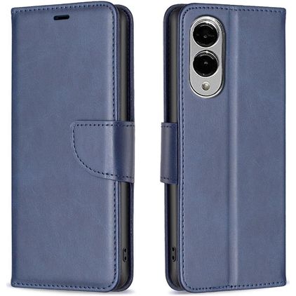 Mobigear Excellent Samsung Galaxy S25 Edge Hoesje Bookcase Portemonnee - Blauw
