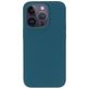 Mobiparts iPhone 14 Pro Siliconen Hoesje Backcover - Blueberry Blue