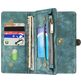 Caseme 008 iPhone 8 Plus Hoesje Uitneembare 2in1 Bookcase Portemonnee - Groen
