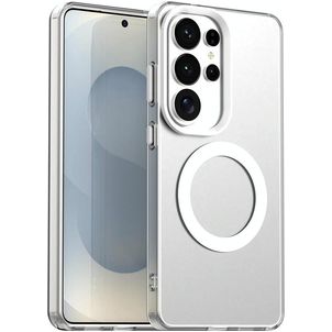 Mobigear Shockproof Samsung Galaxy S26 Ultra MagSafe Hoesje Hardcase Backcover - Wit