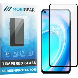 Mobigear Premium OnePlus Nord CE 2 Glazen Screenprotector - Case Friendly - Zwart