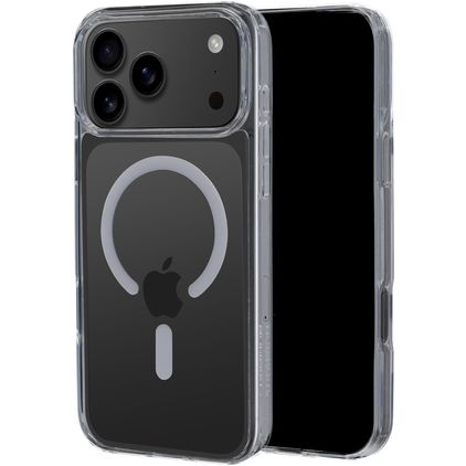 Mobiparts Hardcover Doorzichtig iPhone 18 Pro Max MagSafe Hoesje Hardcase Backcover - Transparant