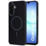 Mobiparts Slim Line Samsung Galaxy A17 MagSafe Hoesje Hardcase Backcover - Onyx Black