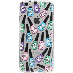 FLAVR iPlate iPhone SE (2020) Hoesje Flexibel TPU Backcover - Nail Polish