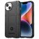 Mobigear Rugged Shield iPhone 15 Plus Hoesje Flexibel TPU Backcover Shockproof - Zwart