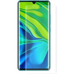 Mobigear Xiaomi Mi Note 10 Glazen Screenprotector - Case Friendly