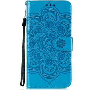 Mobigear Mandala Huawei P40 Pro Hoesje Bookcase Portemonnee - Blauw