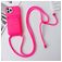 Mobigear Lanyard Card iPhone 15 Pro Max Siliconen Hoesje met koord en Pasjeshouder - Rood
