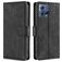 Mobigear Croco Motorola Edge 30 Fusion Hoesje Bookcase Portemonnee - Zwart