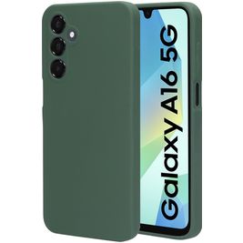 Mobiparts Samsung Galaxy A16 Siliconen Hoesje Backcover - Forest Green