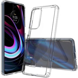 Mobigear Crystal Doorzichtig Motorola Edge (2021) Hoesje Hardcase Backcover - Transparant