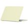 Mobigear Cream Matte MacBook Air 13 Inch (2022-2026) Hoes Hardshell Laptopcover MacBook Case - Geel - Model A2681 / A3113 / A3240 / A3449