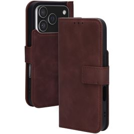 Mobiparts Classic Wallet iPhone 17 Pro MagSafe Hoesje Bookcase - Velvet Red