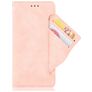 Mobigear Slide Wallet LG K51s Hoesje Bookcase Portemonnee - Roze