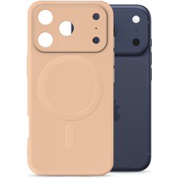 My Style Protective Flex iPhone 18 Pro MagSafe Hoesje Flexibel TPU Backcover - Soft Pink
