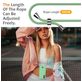 Mobigear Lanyard Card Samsung Galaxy A16 Siliconen Hoesje met koord en Pasjeshouder - Groen