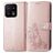 Mobigear Clover Xiaomi 13 Hoesje Bookcase Portemonnee - Roségoud