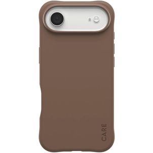 CARE by PanzerGlass Fashionable iPhone Air Siliconen MagSafe Hoesje Backcover - Espresso