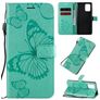 Mobigear Butterfly Samsung Galaxy S10 Lite Hoesje Bookcase Portemonnee - Turquoise