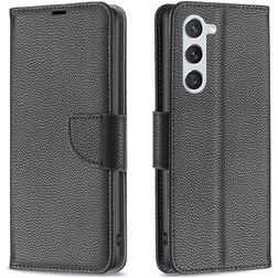 Mobigear Excellent Samsung Galaxy S23 Hoesje Bookcase Portemonnee - Zwart