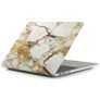 Mobigear Marble MacBook Pro 14 Inch (2021-2026) Hoes Hardshell Laptopcover MacBook Case - Bruin - Model A2442 / A2779 / A2918 / A2992 / A3401 / A3112 / A3434 / A3427 / A3426