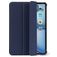 Decoded Textured Slim iPad Air 13 Inch (2024) Hoes Flexibel Siliconen Bookcase - Navy Peony
