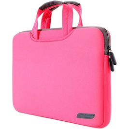 Mobigear Neon Neopreen Laptop Aktetas 13 - 14 inch Laptoptas + Handvat - Magenta Mobigear Neon Neopreen Laptop Aktetas 13 - 14 inch Laptoptas + Handvat - Magenta