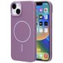 Mobiparts Slim Line iPhone 14 MagSafe Hoesje Hardcase Backcover - Imperial Purple