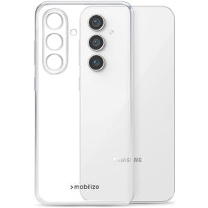Mobilize Gelly Doorzichtig Samsung Galaxy S23 FE Hoesje Flexibel TPU Backcover - Transparant