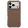 CARE by PanzerGlass Fashionable iPhone 17 Pro Siliconen MagSafe Hoesje Backcover - Espresso