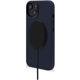 Decoded iPhone 14 Plus MagSafe Hoesje Echt Leer Backcover Shockproof - Steel Blue