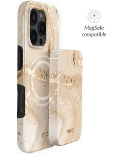 MIO Powerbank 5.000 mAh 15W - MagSafe Compatible - Gold Marble