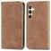 Mobigear Retro Slim Samsung Galaxy S25 Plus Hoesje Bookcase Portemonnee - Bruin