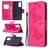 Mobigear Butterfly Samsung Galaxy S20 FE Hoesje Bookcase Portemonnee - Magenta