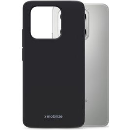 Mobilize Rubber Gelly Honor 400 Smart Hoesje Flexibel TPU Backcover - Zwart