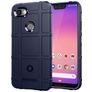 Mobigear Rugged Shield Google Pixel 3a XL Hoesje Flexibel TPU Backcover Shockproof - Blauw