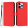 Mobigear Urban Wallet iPhone 16 Pro Max Hoesje Bookcase Portemonnee - Rood