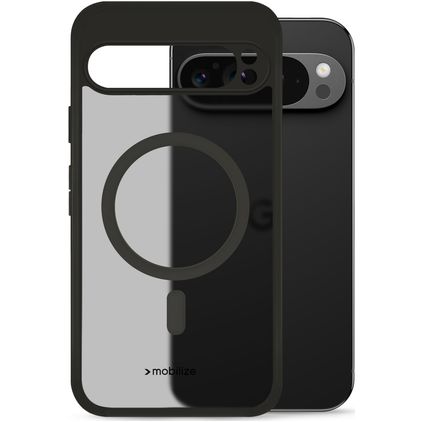 Mobilize Hybrid Pro Google Pixel 9 Pro MagSafe Hoesje Hardcase Backcover Shockproof - Zwart