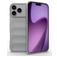 Mobigear Bumpy iPhone 18 Pro Max Hoesje Flexibel TPU Backcover - Grijs